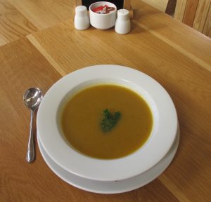 hearty pumpkin soup